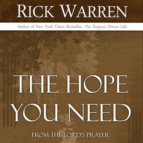 Design Rick Warren's New Book Cover Réalisé par blooji