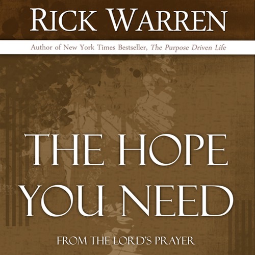 Design Rick Warren's New Book Cover Design by blooji