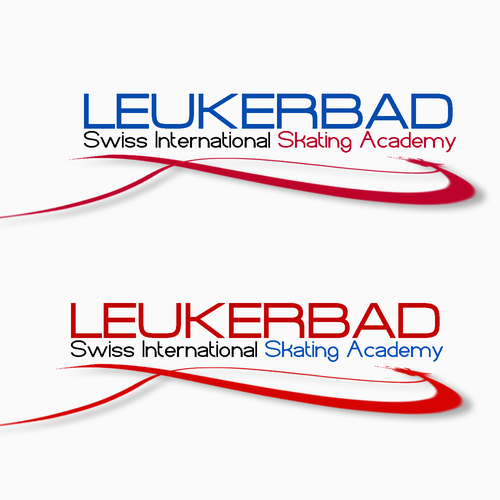 Help SWISS INTERNATIONAL SKATING ACADEMY-LEUKERBAD with a new logo Diseño de iAmSTILL
