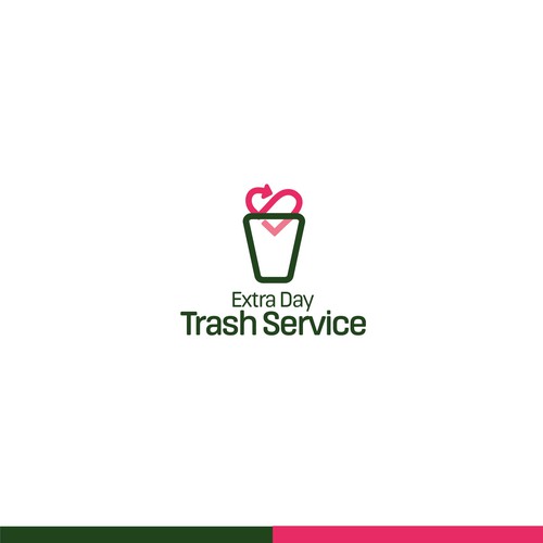 Trash Service Logo Design by Neslihan Bilgin