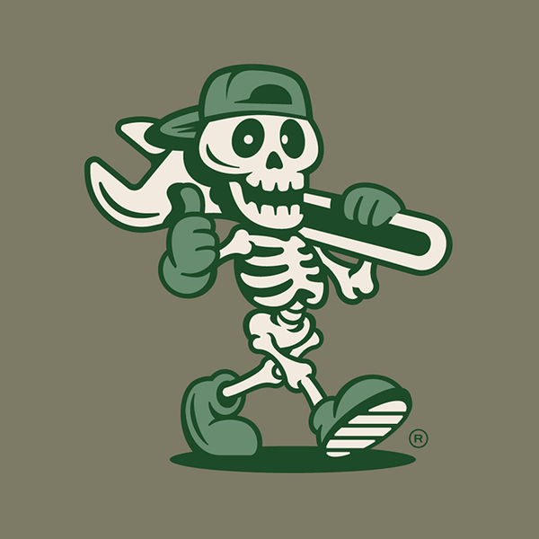 MAC Plumbing & Service LLC logo concept
