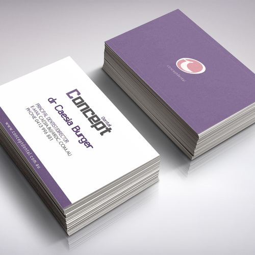 create professional cards for our dental business Design réalisé par grintdeveraux