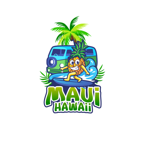 A T-Shirt Design to appeal to travelers to Maui Hawaii Design by Ongie