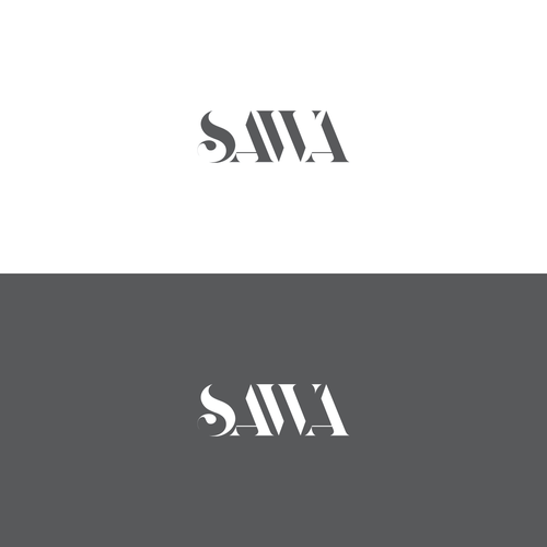Sawa logo design Diseño de Irenn