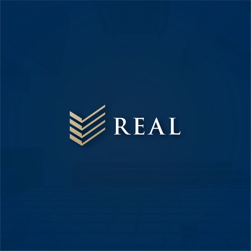 Logo for Real, project management consultancy in luxury real estate and construction Design by Ranu kamandanu