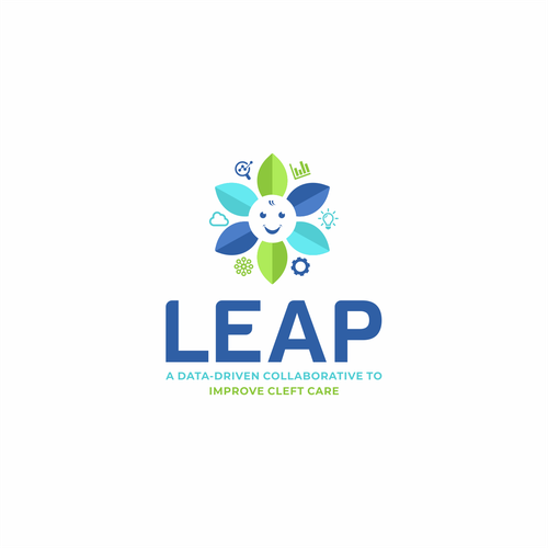 Inspiring logo for a new collaboratory to improve healthcare for young children Design by colorworks™