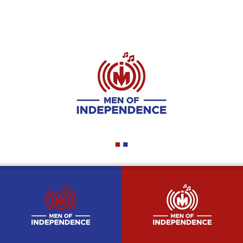 Men of Independence logo Design by StudioJack