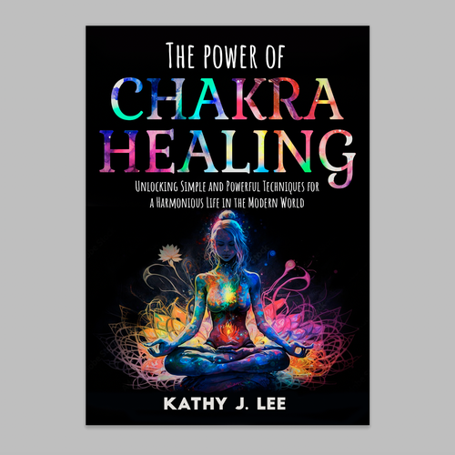 🔥🔥-=  UNIQUE CHAKRA HEALING KDP Ebook Cover =- 🔥🔥 Design by marta_brk
