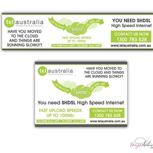 Design Telaustralia the Business Phone Company needs a new banner ad di tale026