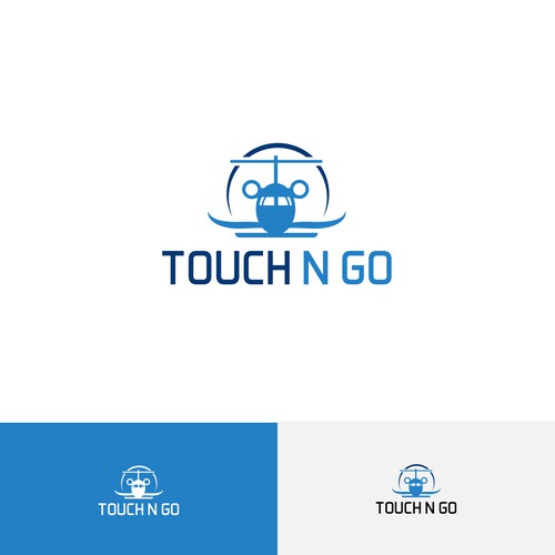 Yacht Name Logo & Lettering - Touch n Go Design by keoart