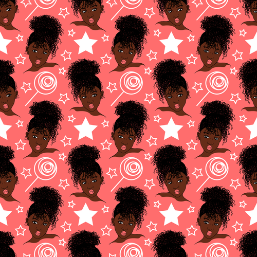 Bucket Hat Designs for Girls (black culture theme) Design by Anjelita