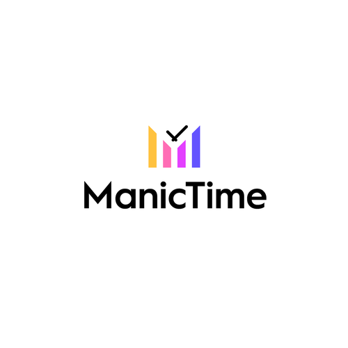 Redesign ManicTime.com logo Diseño de Roxana.I