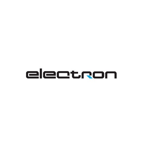 Newlogo designwith the electron drawn as a solid logo Design réalisé par Hamlet/simba14