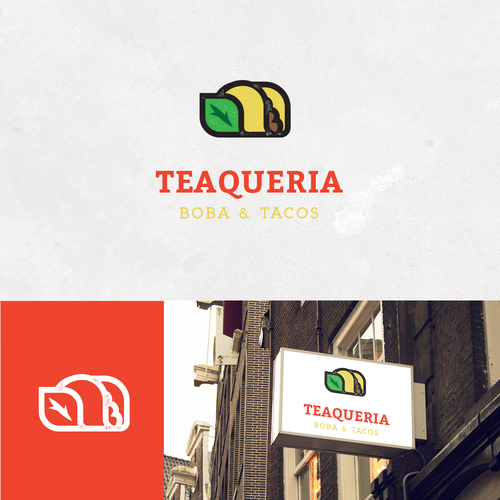 Boba & Taco (Taqueria) Shop Logo Design by PaulC0511