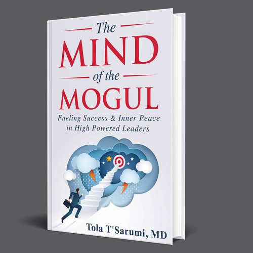 The Mind of the Mogul book cover Design by Unboxing Studio