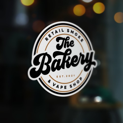 Smoke Shop Called "The Bakery" Logo Design by Boaprint