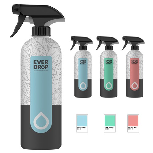 Design Premium Spray Bottle and Packaging for Cleaning Supplies por gs-designs