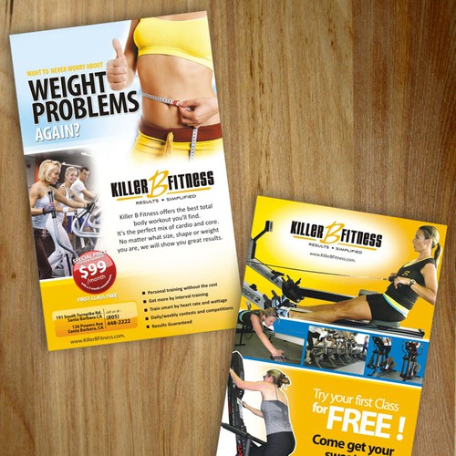 Killer B Fitness Flyer 