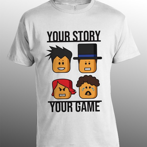 Create a unique t-shirt graphic for popular roblox game rocitizens, T-shirt  contest