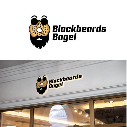 Blackbears Bagel Design by Logo_Tanjir