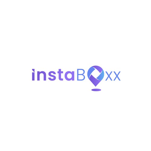 Instaboxx logo Design by LAYOUT.INC