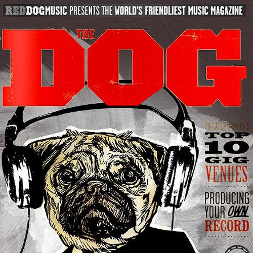 Looking for Quirky Musical Instrument Magazine Cover Image