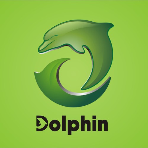 New logo for Dolphin Browser Design by eugen ed