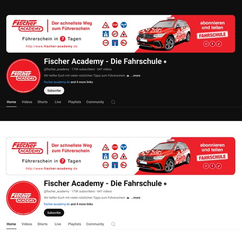 Proposta di design per un contest della categoria Pagina di social media realizzata da Wisden