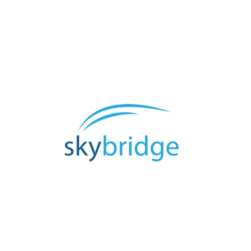 Create an eye catching, unusual and memorable logo for SkyBridge. Design by diamonddew