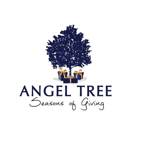 A non-profit logo called Angel Tree Design by Bobcatart