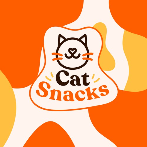 Cat Snacks brand & logo Réalisé par The Janati