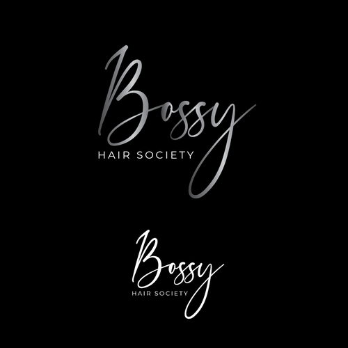 Hair salon looking for classy, sassy, sleek and clean logo | Logo design  contest | 99designs