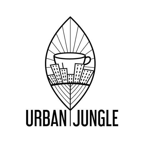 Logo for "Urban Jungle - Bar" - a jungle themed, modern and innovative restaurant Design by emygraph