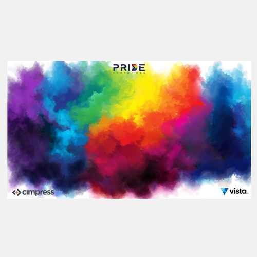 Virtual backgrounds for PRIDE month (multiple winners) Design by lofosparalogos