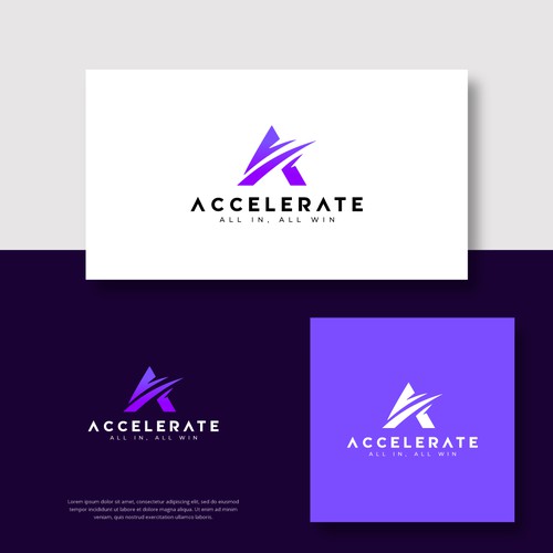 Accelerate 2024 Logo Comps Design by ♛ AHSAN