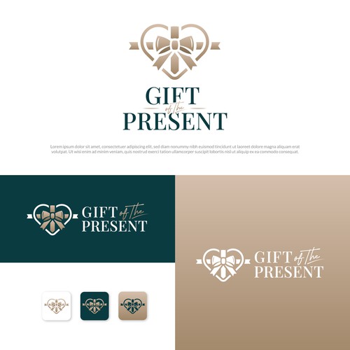 Design a logo for a gift box company with heart Design by Danielle Curtis
