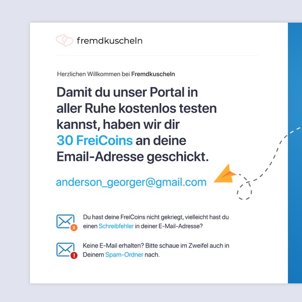 landing page