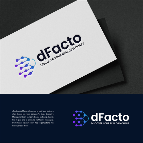 Create logo/website for badass de facto org chart startup! Design by Artvin