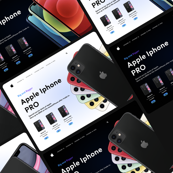 Apple - Iphone Landing Page