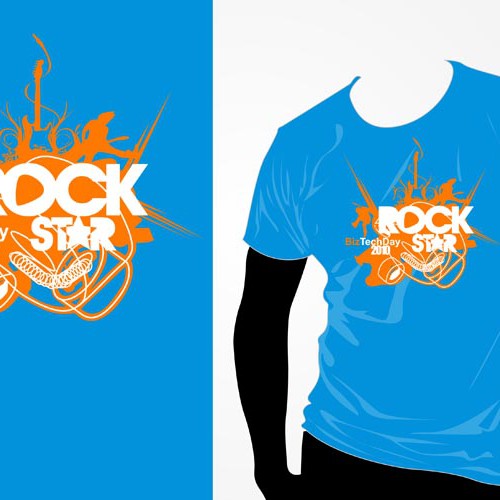Give us your best creative design! BizTechDay T-shirt contest Design por emans