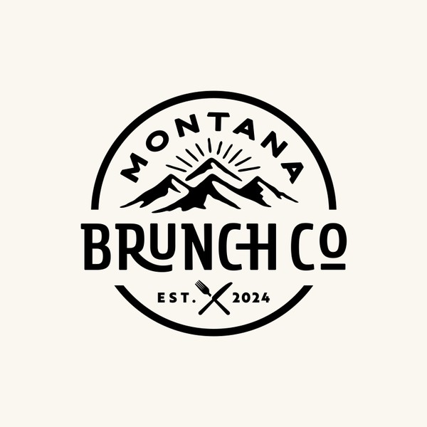 Diseño de GURU23 titulado "Need a creative design for our small brunch restaurant in the middle of beautiful Montana"