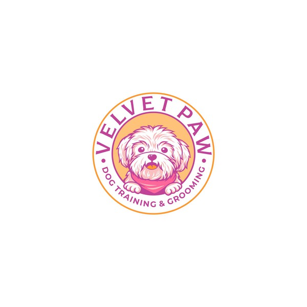 dog spa salon logo