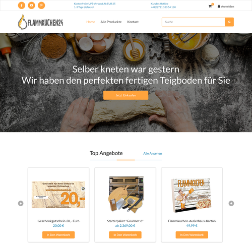 Landing page design contest entry by mizan3950