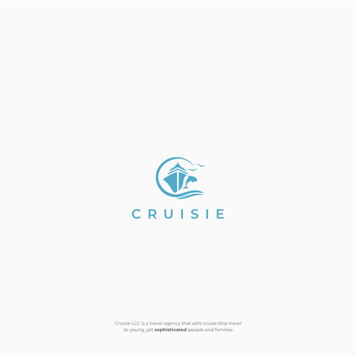 Cruise Travel Agent Logo - Modern and Sophisticated Design by Ikim