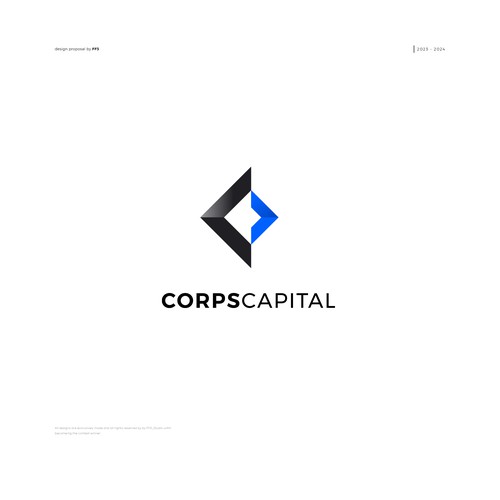 Logo for investment capital firm specializing in infrastructure and energy Design by FF3