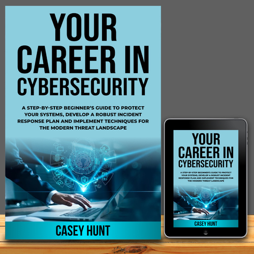 Book Cover Needed for Cybersecurity Book Design by Agel Studio