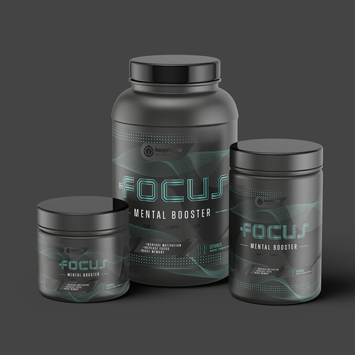 Label for a new supplement brand Design by Menna_77