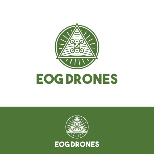 Custom Drone Company Logo Design by nightcrawler.std