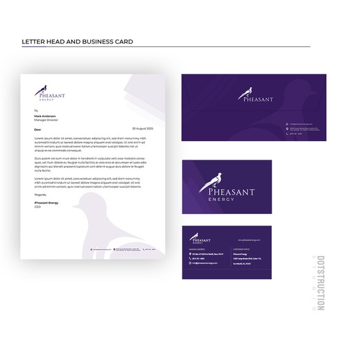 Cohesive Branding Effort Design by Dotstruction Studio