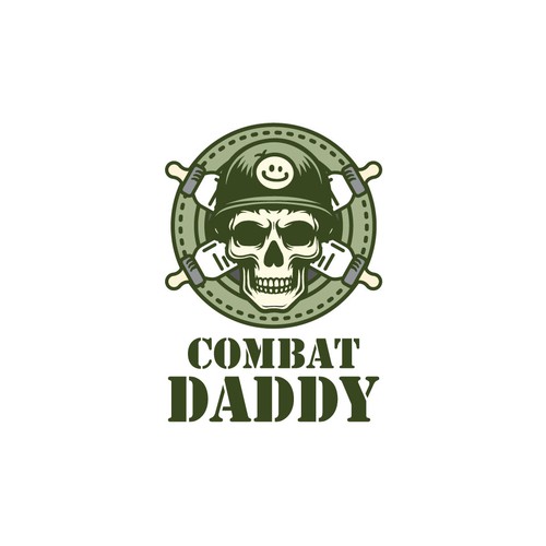Need a classic, manly logo to appeal to new dads to read our blog! Design by bevouliin